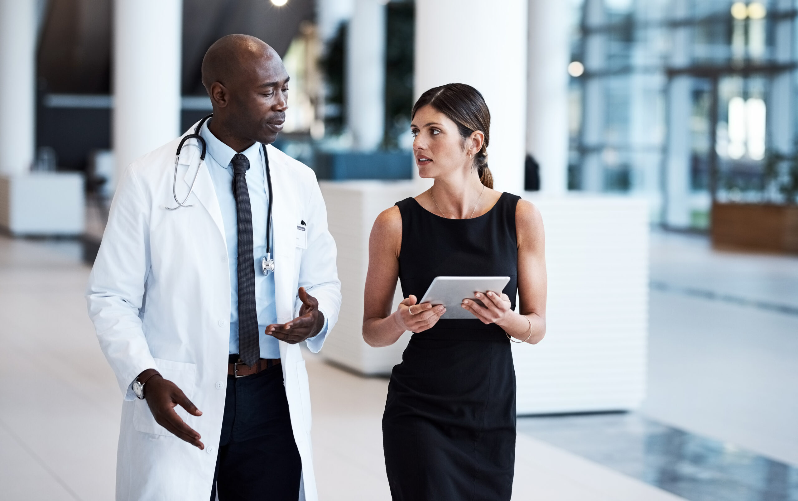 People taking part of business event